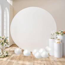 Circular Background Bracket Cloth Cover, Wedding Party Background, Birthday Backdrop ,Party Photography Props