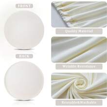 Circular Background Bracket Cloth Cover, Wedding Party Background, Birthday Backdrop ,Party Photography Props