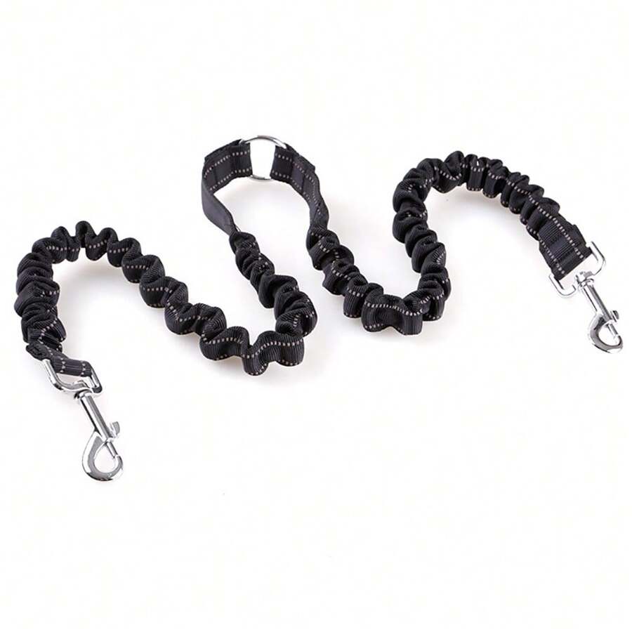 DualHandle ShockAbsorbing Retractable Dog Leash, DoubleEnded Dog Lead For 2 Dogs SHEIN