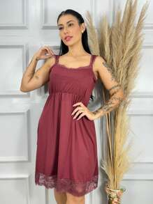 Maternity Sleepwear - Gỗ đỏ - Xem 2