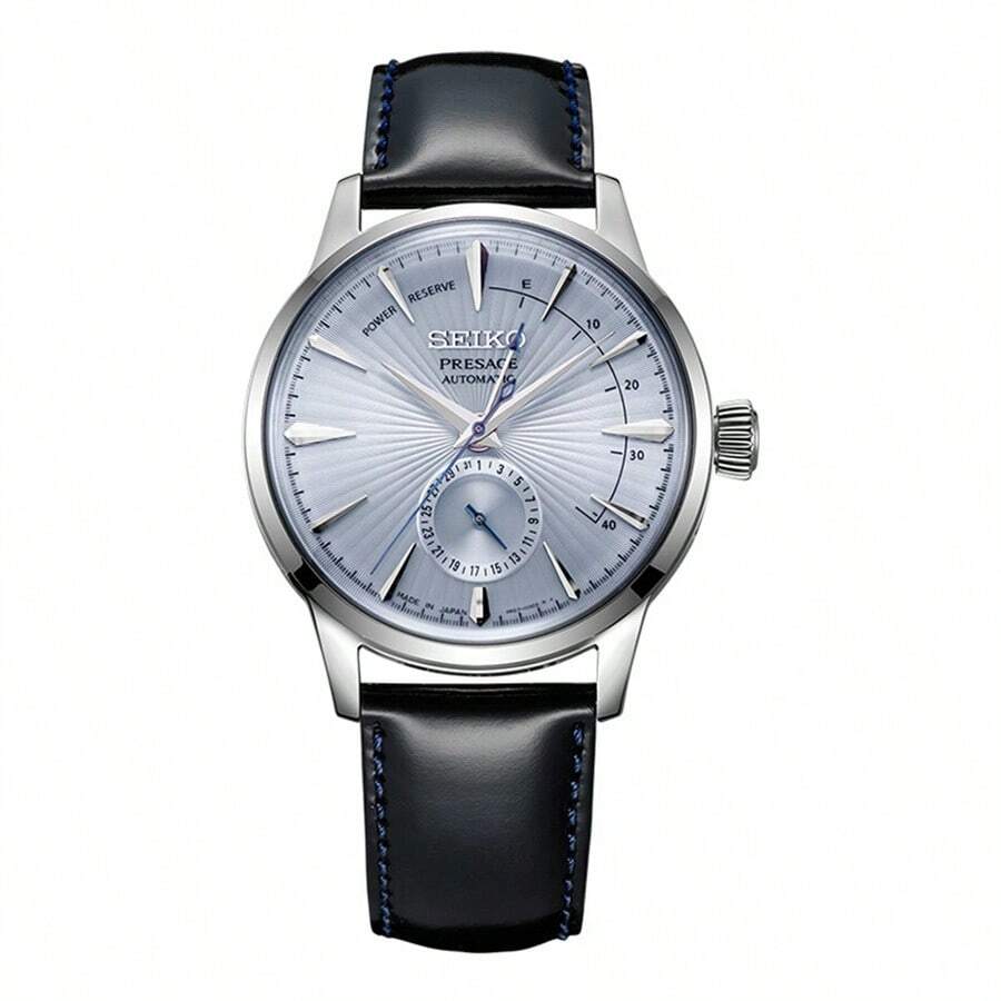 SEIKO PRESAGE 備動 Ice Blue 雞尾酒時間 “Sky Diving” SSA343J1 - 藍色 - 查看 1