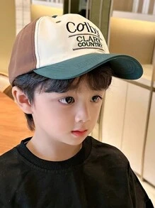 1pc Fashionable Boys' Casual Sports Style Baseball Cap For Kids, Suitable For Outdoor And Daily Use