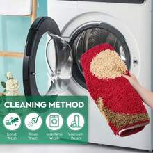 1PCThảm thấm hút tối giản và mạnh mẽ, Thảm phòng tắm, Thảm lót sàn trong nhà, Thảm lót sàn phòng tắm, Bậc cửa, Thảm cửa vào nhà vệ sinh - Nhiều màu - Xem 6