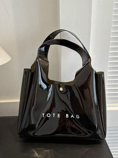 非常漂亮的果冻包透明 PVC 时尚手提包单肩包轻便防水游泳沙滩包度假旅行流出可折叠储物袋多种颜色可选超大迷你大容量包非常适合朋友家人聚会手提包儿童玩具可爱储物袋，防水，防沙透明包，沙滩运动野餐零食透明钱包适合女士书包，返校背包，学校手提包，大容量，便携，轻便，商务休闲，适合少女女大学生，白领，新秀和白领，非常适合返校、大学、中学、高中、工作、商务、通勤