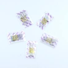 50入組家用縫紉機針，適用於老式和多功能縫紉機，5種不同尺寸11/75、12/80、14/90、16/100、18/110的規格 - 銀色 - 查看 7