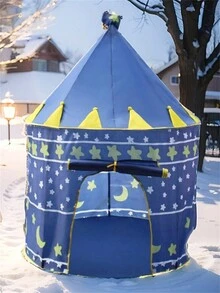 Casa De Campaña Para Niña Castillo Princesas Facil De Armar,tienda De Juegos,Casita Infantil con Diseño Portátil y Plegable - Multicolor - Ver 5