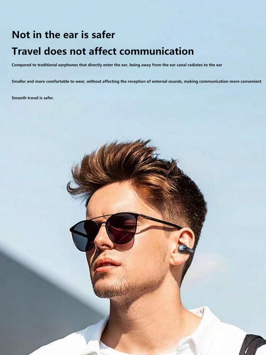 Explosion Model Bone Conduction Ear Clip Type True Wireless No InEar