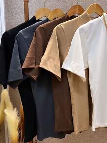 Women Bodysuits - 黑色 - 查看 2