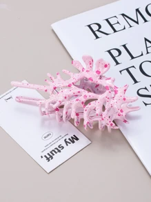 Conch Shell Hair Clip Hair Claw Unconventional Design Premium Feel INS Occipital Clip Hair Accessory - Multicolor - View 8