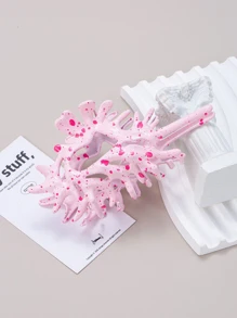 Conch Shell Hair Clip Hair Claw Unconventional Design Premium Feel INS Occipital Clip Hair Accessory - Multicolor - View 9