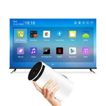 Projetor Android com PlayStore Alta Definição HD com Entradas  e USB - Branco - Visão 6