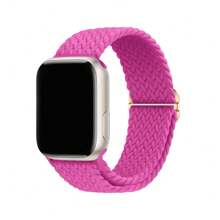 Correas ajustables y elásticas trenzadas compatibles con la banda del Apple Watch de 38 mm, 40 mm, 41 mm, 42 mm, 44 mm, 45 mm, 46 mm, 49 mm para mujeres y hombres, brazaletes elásticos de nylon para deporte para Series Ultra 3/2/1, 10, 9, 8, 7, 6, 5, 4, 3, 2, 1, SE como regalo para estudiantes que regresan a la escuela