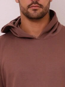 Men Sweatshirts - 巧克力棕 - 查看 8