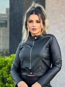 Women Jackets - màu đen - Xem 3