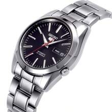 Seiko 5 Automatic Black Dial Stainless Steel Men's Watch SNKL45J1