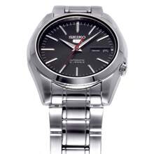 Seiko 5 Automatic Black Dial Stainless Steel Men's Watch SNKL45J1