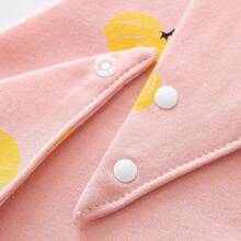 5pcs Baby Bib Set, Snap Waterproof Infant Triangle Towel, Newborn Feeding Bib With Cute Cartoon Design - Multicolor - View 6