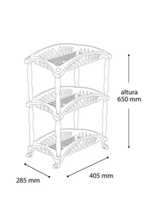 Racks & Holders - trắng - Xem 3