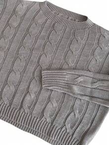 Women Sweaters - 灰色 - 查看 5