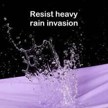 Áo Mưa Dày Cho Xe Đạp Điện Và Xe Máy Người Lớn Toàn Thân Áo Mưa Dài Ngoài Trời Đặc Biệt - trời xanh - Xem 2