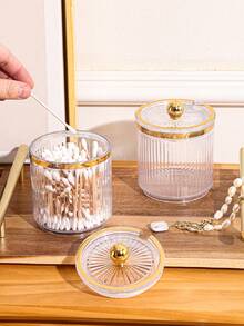 European-Style Highly Attractive Home Living Room Storage Jar With Lid - Multicolor - View 4