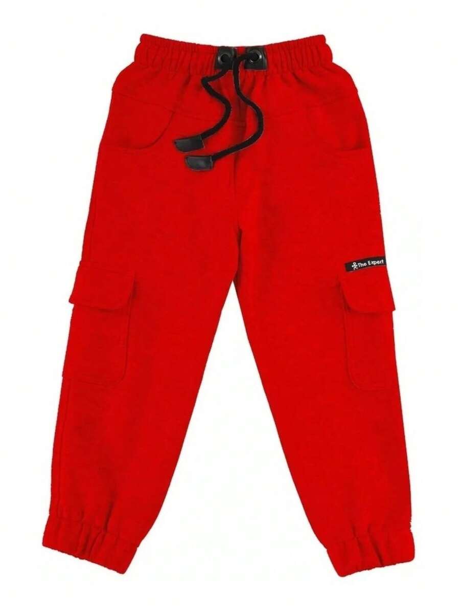 Men Sweatpants - Red - View 1