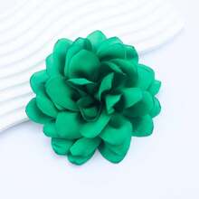 French Niche Satin Multi-Layered Floral Brooch For Women's Dinner All-Match Dress Coat Suit Sweater