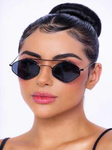 Women Fashion Glasses - 黑色 - 查看 6