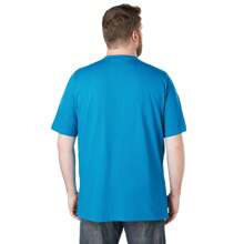 Boulder Creek By KingSize Men's Big & Tall Heavyweight Short-Sleeve Henley Shirt - 希瑟燕麥片 - 查看 2