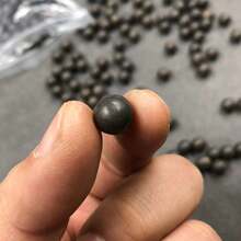 每袋350克的戶外彈弓黏土彈珠，用於精確練習的硬質黏土彈珠，口徑9毫米 - 黑色 - 查看 6