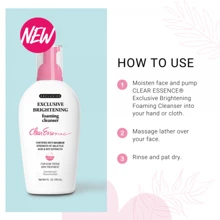 Clear Essence® Exclusive Brightening Foaming Cleanser - Pink - View 3