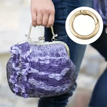 10 buc./pachet. Închidere cu arc, inel O din metal, care se poate deschide, rotund, cleme pentru breloc, cârlig, lanț pentru câini, bijuterii, cataramă, cleme pentru geantă, accesorii pentru conectori cârlig, accesorii pentru afaceri mici