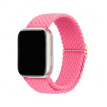 Correas ajustables y elásticas trenzadas compatibles con la banda del Apple Watch de 38 mm, 40 mm, 41 mm, 42 mm, 44 mm, 45 mm, 46 mm, 49 mm para mujeres y hombres, brazaletes elásticos de nylon para deporte para Series Ultra 3/2/1, 10, 9, 8, 7, 6, 5, 4, 3, 2, 1, SE como regalo para estudiantes que regresan a la escuela