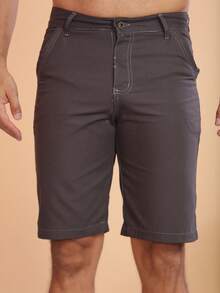 Men Shorts - Grey - View 1