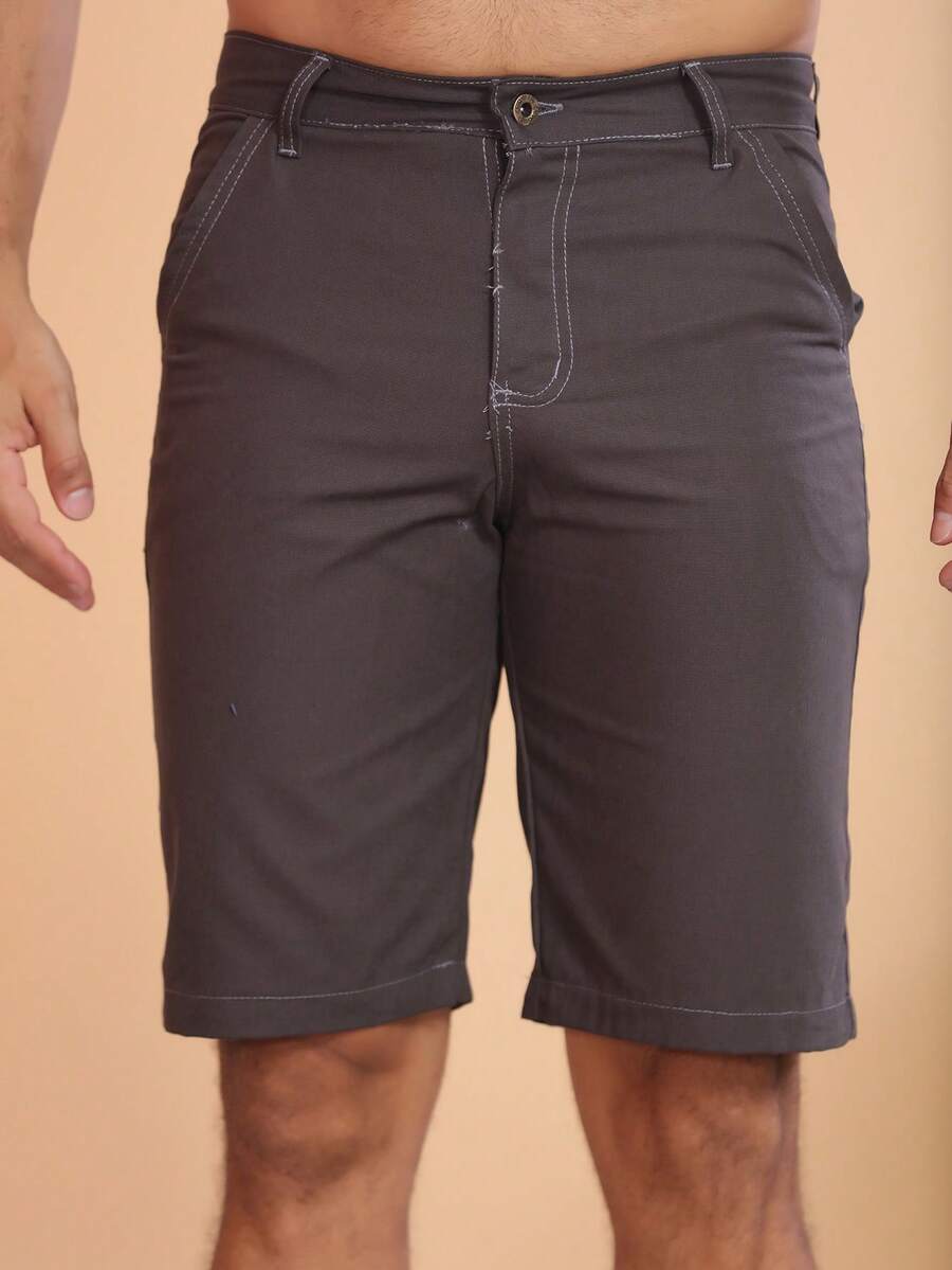 Men Shorts - Grey - View 1