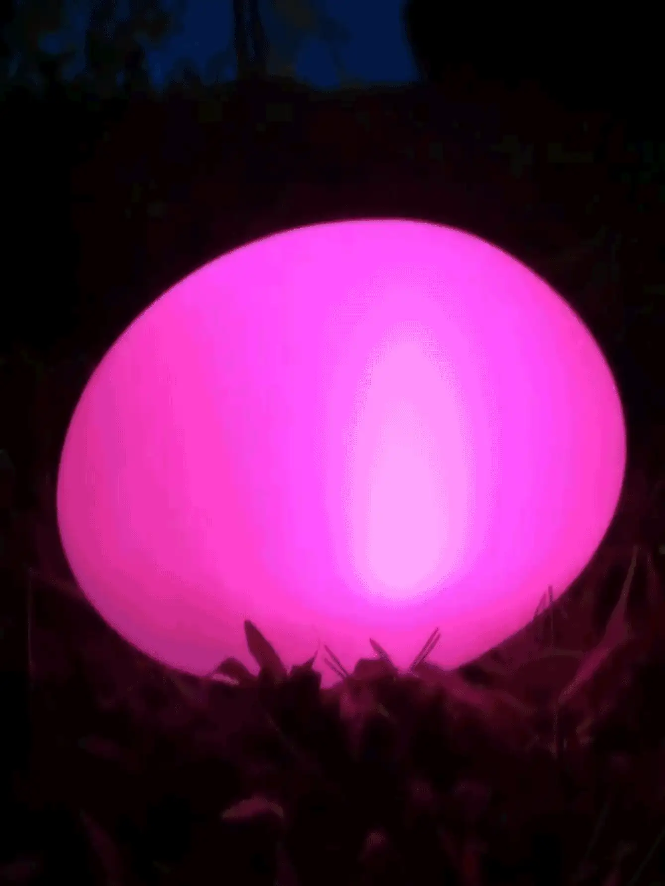 1 件新型太阳能鹅卵石灯、防水花园灯、户外鹅卵石景观灯，非常适合室内户外、庭院、花园小径、游泳池、婚礼、晚宴、节日装饰灯。