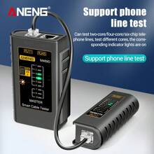 ANENG ANENG M469D Cable Lan Tester Network Cable Tester RJ45 RJ11 RJ12 CAT5 UTP LAN Cable Tester Networking Tool Network Repair