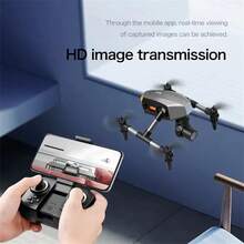 XD1 Drone de juguete mini quadcopter con cámara controlado por control remoto, despegue/aterrizaje con un solo botón, giros 3D, 1/2/3 opciones de batería, accesorios, regalo de Navidad/Día de Acción de Gracias - dron XD1 - Ver 4
