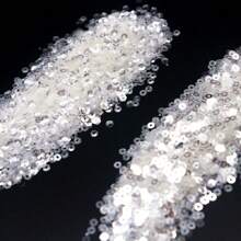 10g Crystal Sequin Paillettes 3mm 4mm 5mm 6mm Pvc Round Flat Cup Sequins For Jewelry Hairband Sewing Wedding Craft DIY Accessories