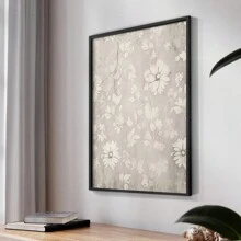 Ready To Hang Vintage Floral Print IV -Framed Print Comes With 8x10 Solid Wood Walnut Frame-Vintage Décor-Home Décor-Wall Art-Décor-Framed Art-Picture Frame-Posters