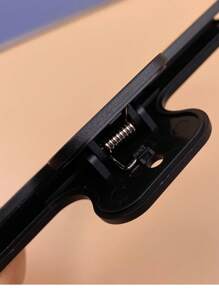 1pc Black And White Music Sheet Clip For Piano, Guitar, Violin, Erhu, Book Reading, Sheet Music And Music Score - Black and White - View 8