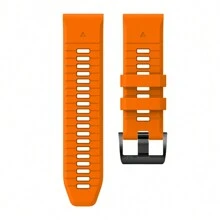 QuickFit 22mm Sports Silicone Watch Strap For Garmin Fenix 7 6 Pro 5 5Plus/Epix 2 47mm/Forerunner 955 965 MARQ Bracelet Watchbands - Shape - View 8