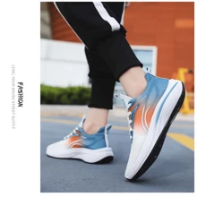 Tenis deportivo para hombre transpirable varios colores gym Ligero TRAINING - Azul - Ver 6