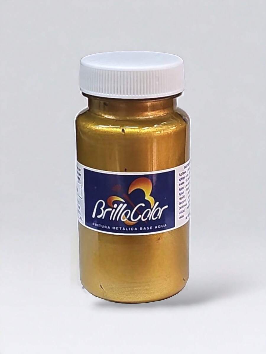 Pintura metalica alta calidad 125ml - Ultra palido - Ver 1