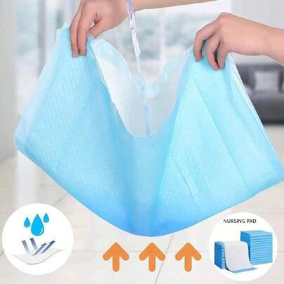 20/50 piezas de almohadilla desechable de aislamiento de orina para cuidado enfermero, almohadillas para incontinencia y cubre-camas, adecuado para adultos y ancianos, almohadilla protectora súper absorbente para líquidos y orina