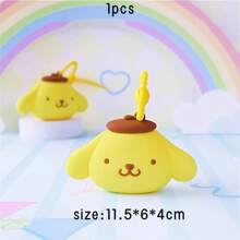 Sanrio 1Pc Cute Coin Purse Wallet Kawaii Cartoon Anime Key Pouch For Travel Storage Bag,Makeup Bag,Cosmetic Bag,Vacation Organizer,Large Capacity Makeup Organizer Makeup Case, For Lipstick, Brush, Skincare, Mobile Phone, Coin, Small Items, For Home,Gift,Vacation And Festival Halloween Christmas Multifunctional Use