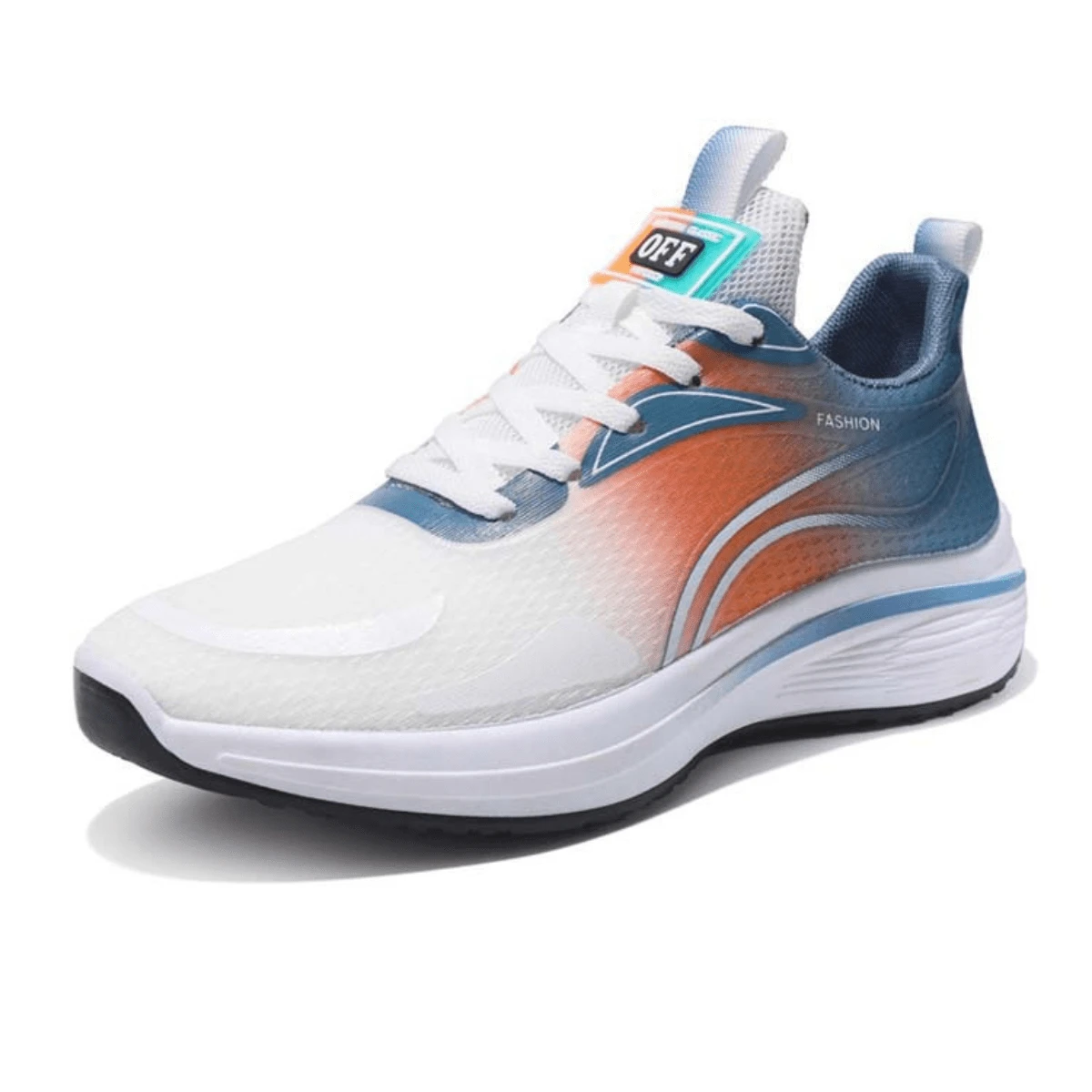 Tenis deportivo para hombre transpirable varios colores gym Ligero TRAINING - Azul - Ver 1