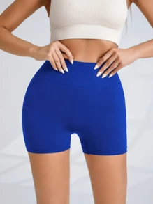 Seamless Knit Peach Hip High Waist Compression Shorts, Tummy Control, Butt Lifting, Running, Fitness, Yoga Spandex Shorts Booty Shorts Women Boxer Shorts