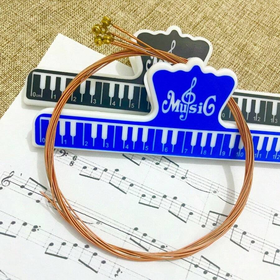 Acoustic Guitar String Set Wooden Guitar Strings For Replacing 6Pcs