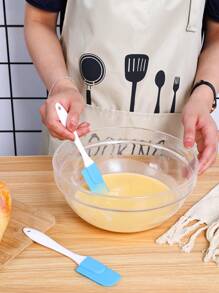 1pc Reusable Silicone Cake Spatula Scraper Mixing Paddle - Multicolor - View 14